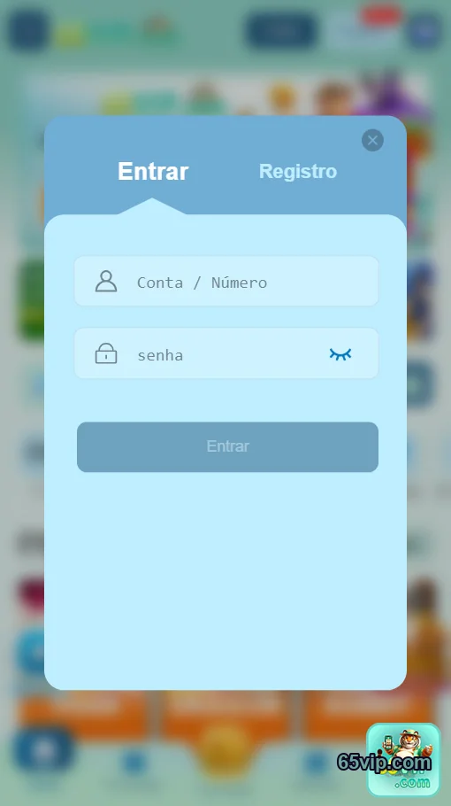 Jogador desfrutando cassino ao vivo no celular